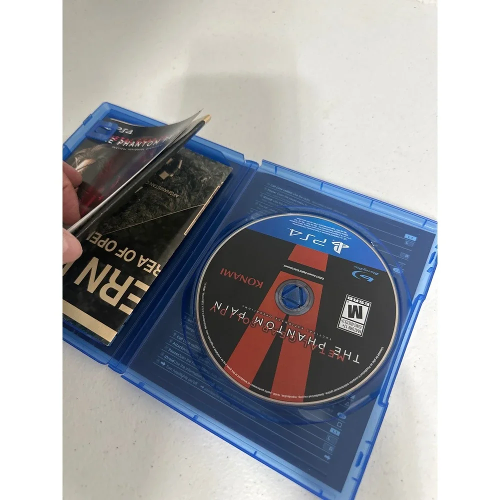 Metal Gear Solid V The Phantom Pain Day One Edition PS4 Sony PlayStation 4 Map